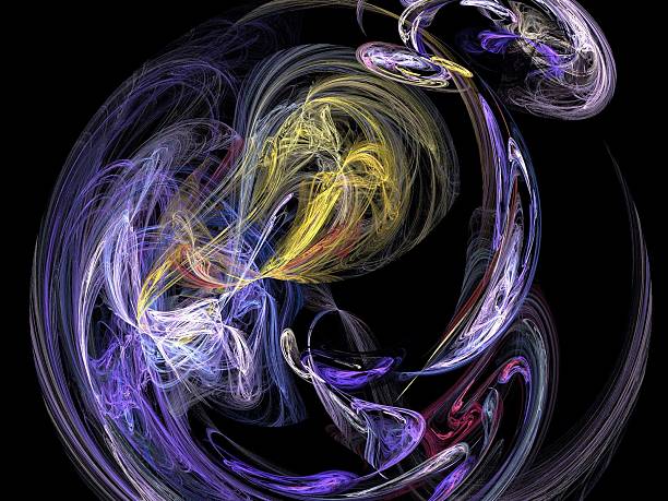 istock Digital Fractal on Black 497097291