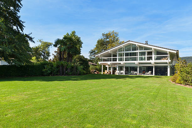 istock beautiful house with garden 497099464