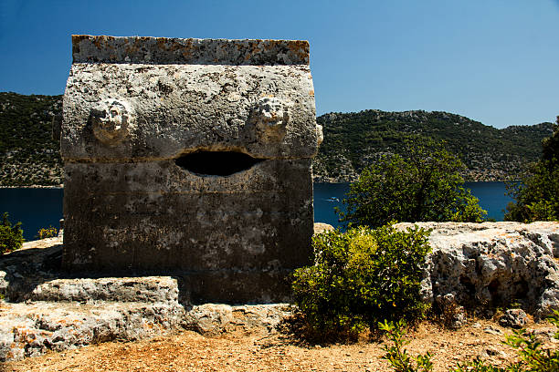 istock Lycian rock tomb and royal tombs 497099642