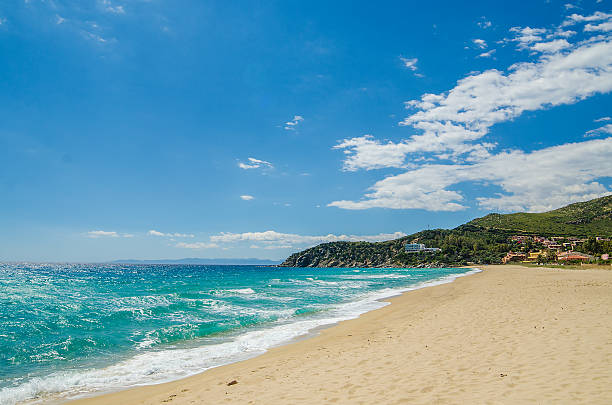 istock Sandy beach of South coast in Sardinia 497100173