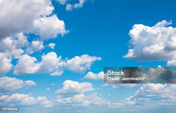 Cloudy Sky Stock Photo - Download Image Now - Cumulus Cloud, Sky, Cloud - Sky