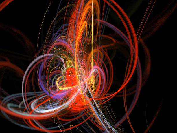 istock Digital Fractal on Black 497101055