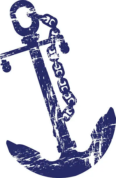 Vector illustration of Anchor