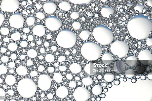 Soap Sud On Water Stock Photo - Download Image Now - Abstract, Bubble, Close-up