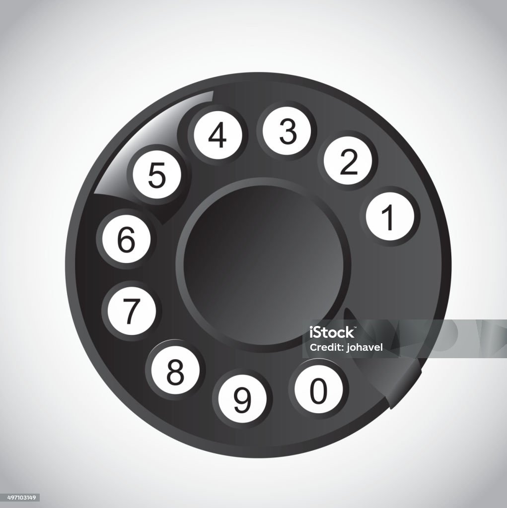 Telephoneal Numbers Telephone Numbers Stock Illustration - Download Image Now - Abstract ...