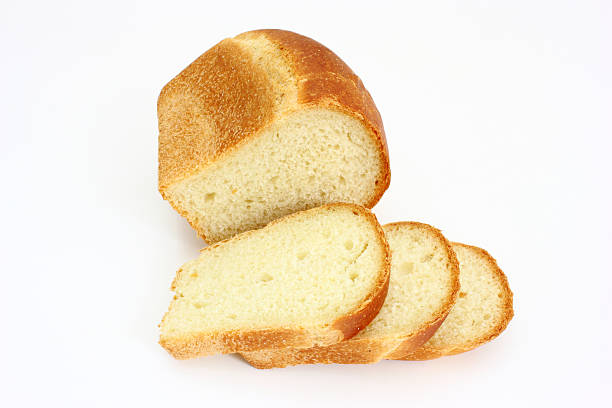 istock Loaf of white bread sliced 497103874