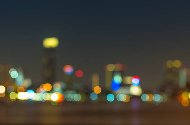 istock Cityscape background, Blurred Photo bokeh 497111193