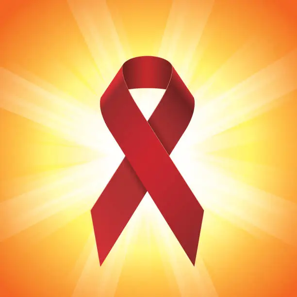 Vector illustration of Aids