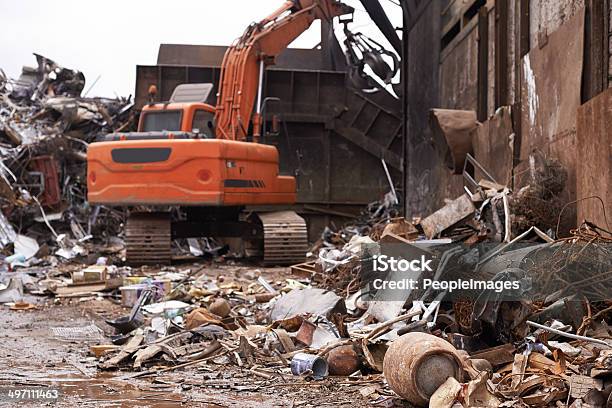 Itll Get The Job Done Stock Photo - Download Image Now - Building - Activity, Scrap Metal, Abandoned