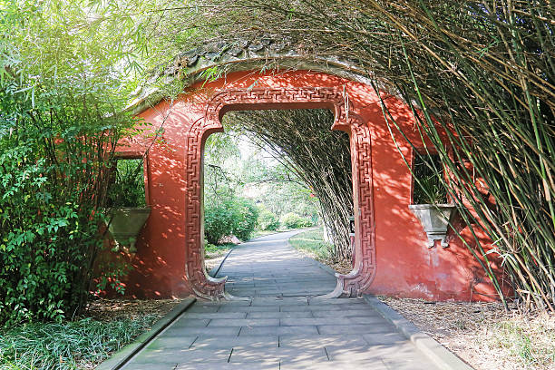 istock chinese vintage  garden 497112539