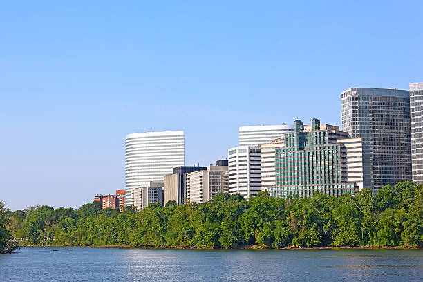 istock City skyscrapers in Rosslyn, Virginia. 497113417