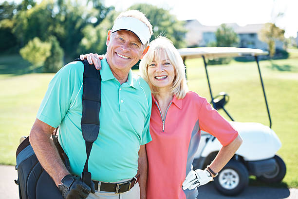 istock Not just partners in life but also on the course 497117275