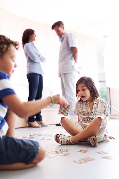 istock Dentist office. Playing in the waiting room. 497117723