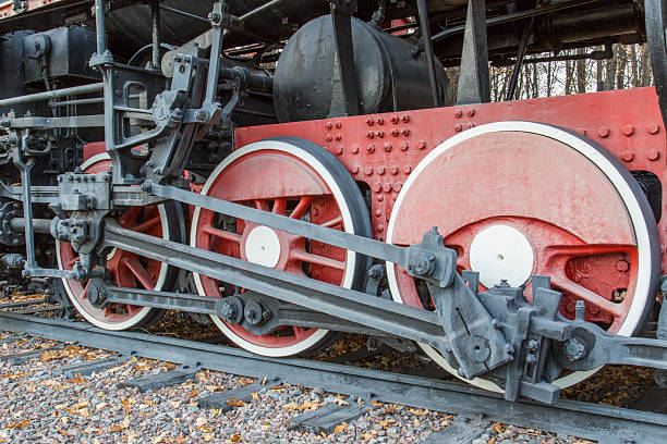 istock Locomotive wheels 497118168