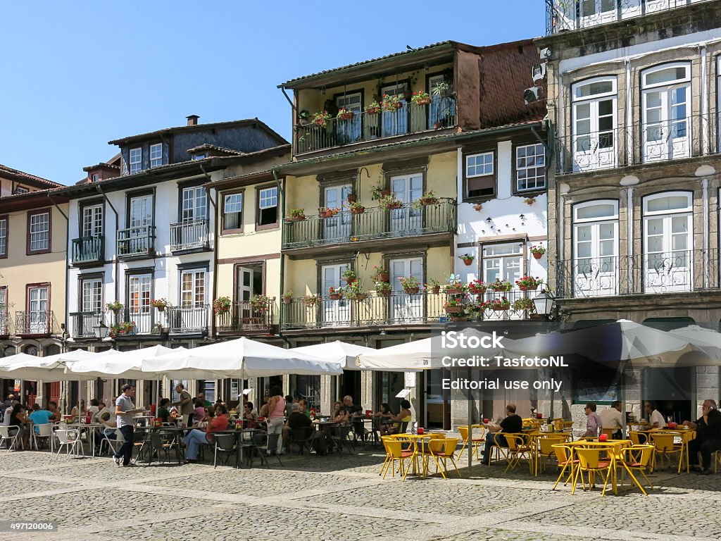 Oliveira quadrado em Guimarães, Portugal - Royalty-free Guimarães Foto de stock