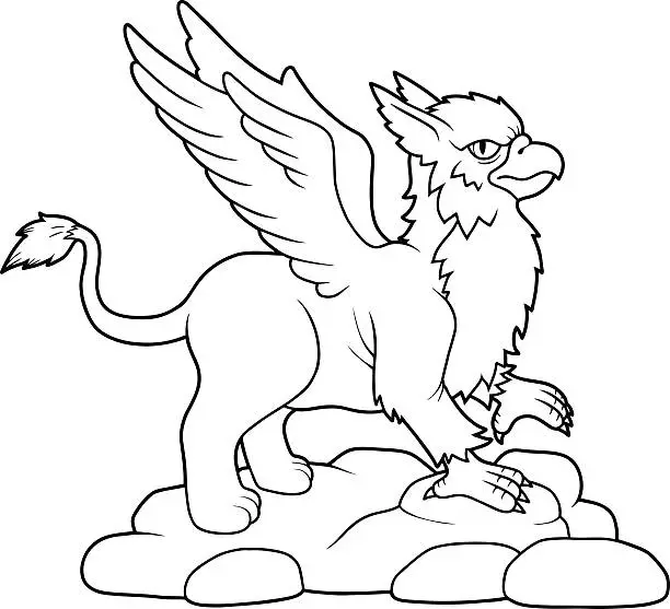 Vector illustration of Griffin