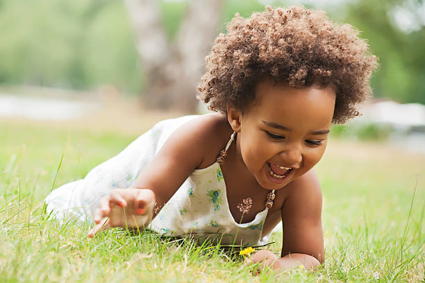 istock African girl is having fun 497123284