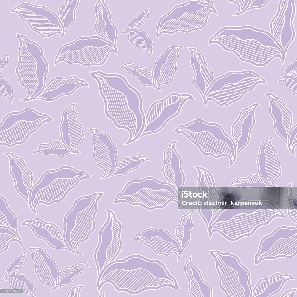 Different Spring Design Texture Decorative Ornamental Seamless Spring Pattern Texture With Leave Stock ...