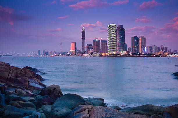 istock Skyline of xiamen 497127122