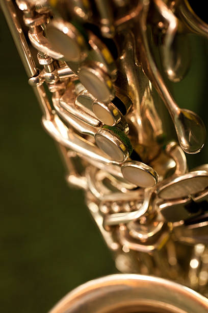 istock Detail valves saxophone 497128950