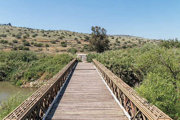 istock Bridge over the Jordan River - Israel 497129873