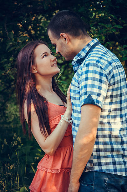 istock Couple of young lovers hugging 497130133