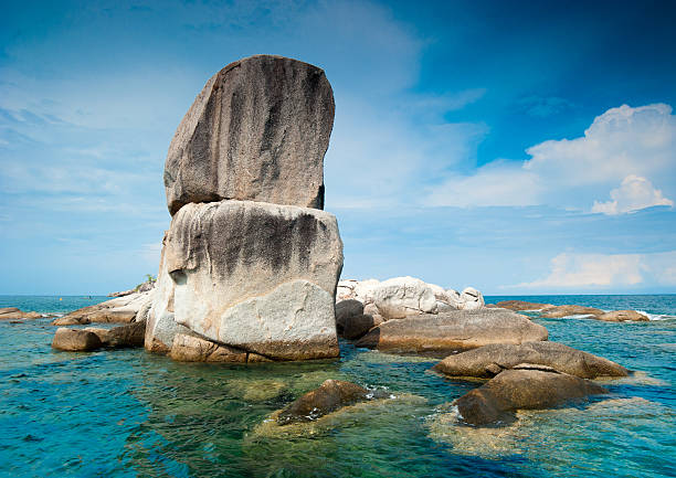 istock Rocks , sea and blue sky - Lipe island Thailand 497131351