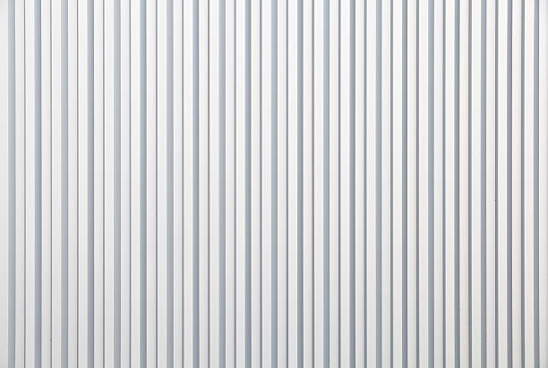 istock white Corrugated metal texture surface or galvanize steel background 497131461