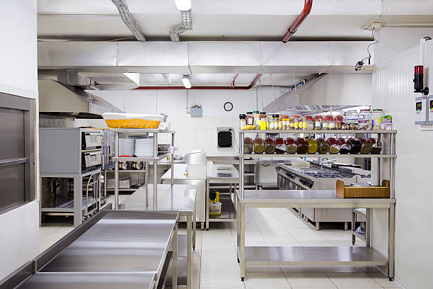 istock Interior of a industrial kitchen 497132237