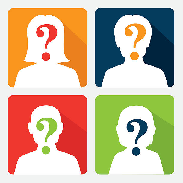 question design question design over white background, vector illustration mystery stock illustrations