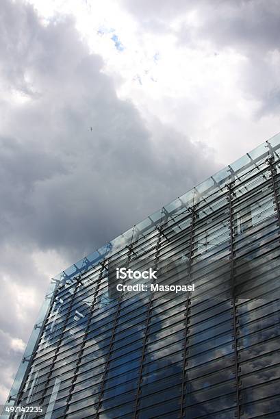 Glass Facade Stock Photo - Download Image Now - Building Exterior, Cloud - Sky, Cloudscape