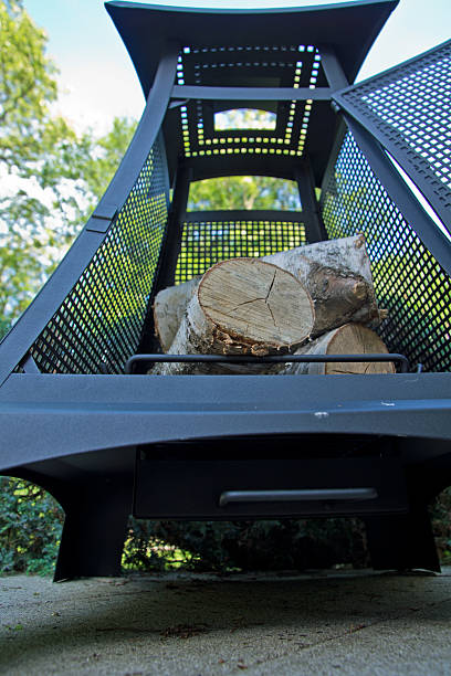 istock Fireplace in the garden 497143811