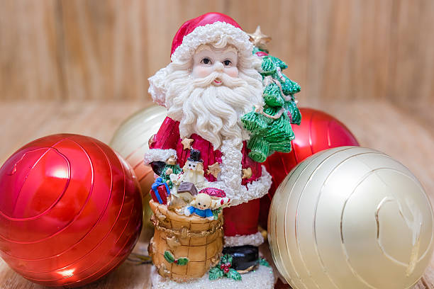 istock Santa Claus and balls 497144888
