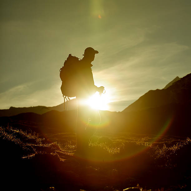 istock Hiker posing at camera on the trek in Himalayas, Nepal 497145206