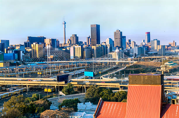 istock Johannesburg city from the West 497147591