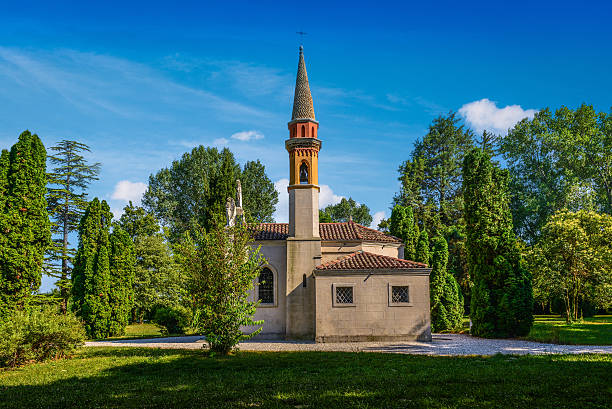 Kirche, die den God's house im mediterranen Stil – Foto