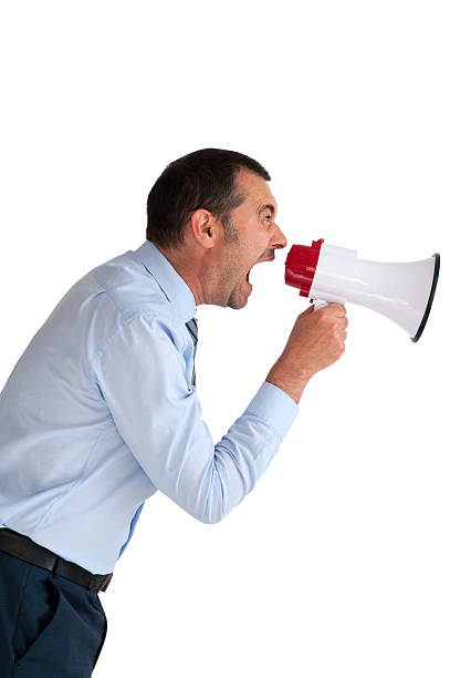 istock businessman shouting megaphone isolated 497148615