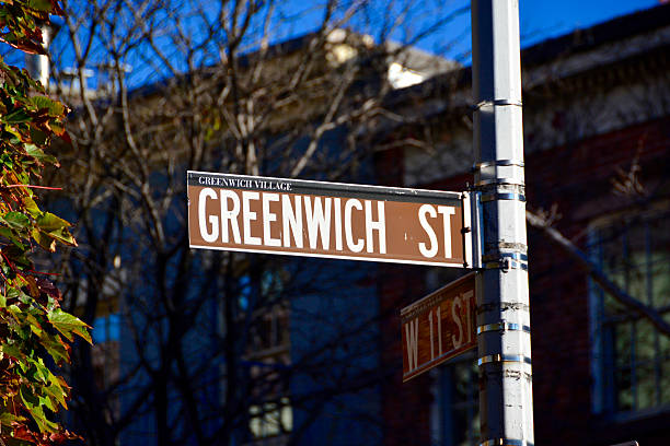 istock Greenwich street sign 497148674