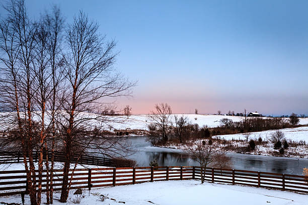 冬のセントラルケンタッキー - bluegrass ストックフォトと画像