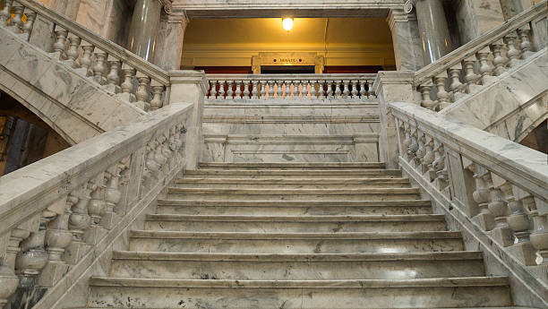 istock Marble staircase leading to Senate in Kentucky Capitol 497152390
