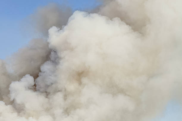 istock Air Pollution - Smoke In The Sky 497152810