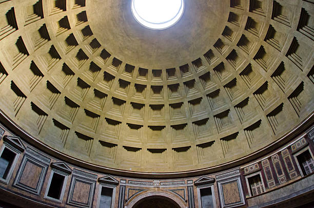 the roman 판테온 - ancient rome pantheon rome church dome 뉴스 사진 이미지