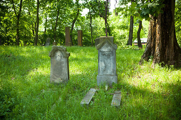 istock Tomb of lovers in old cemetery 497153783