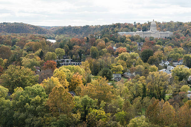 istock Aerial view of Kentucky State Capitol 497154416