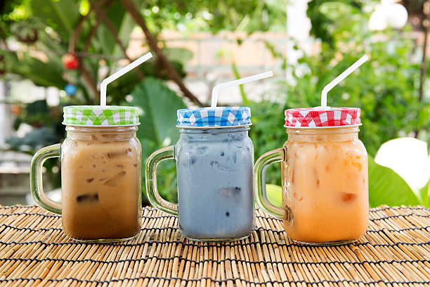 istock Ice pigeonwings (Butterfly Pea) ,Tea and coffee 497155090