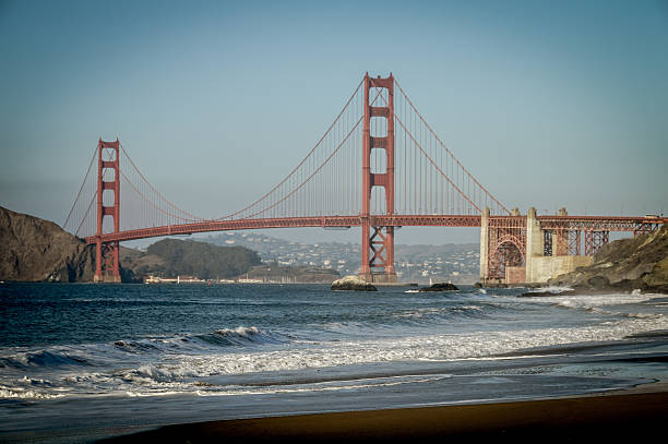 istock Golden Gate Bridge from Baker Beach in San Francisco, CA 497155342
