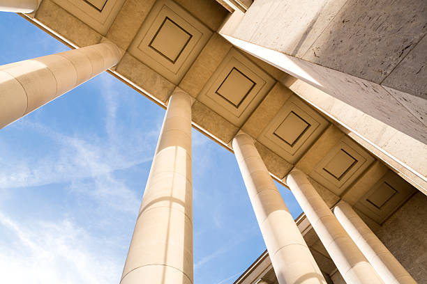 istock Abstract architecture in paris in france 497155388