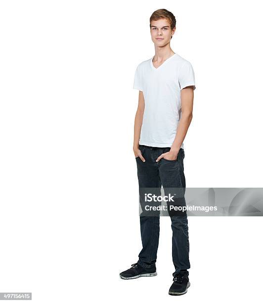 Young And Carefree Stock Photo - Download Image Now - Teenager, Teenage Boys, Cut Out