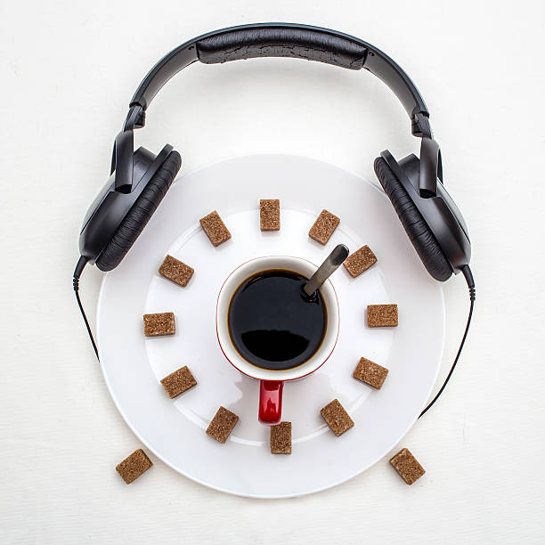 istock Concept of morning coffee as an alarm clock 497156612