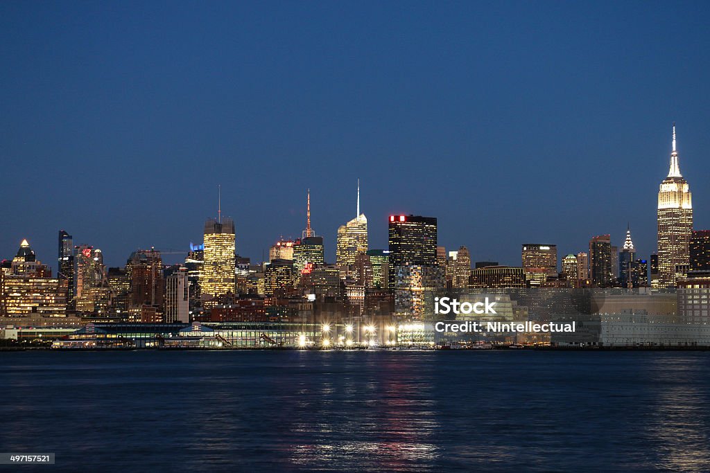 Midtown - New York City Skyline A view of mid-town New York city skyline. Architecture Stock Photo